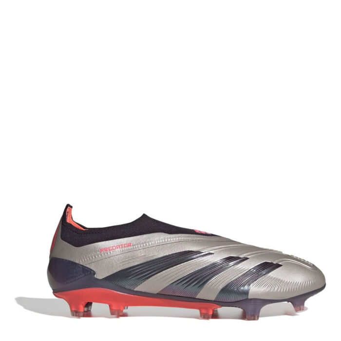 adidas Predator Junior Firm Ground Football Boots – platin met. – view 7
