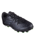 Skechers Skx_ 1 Junior Firm Ground Football Boots – Black/Silver