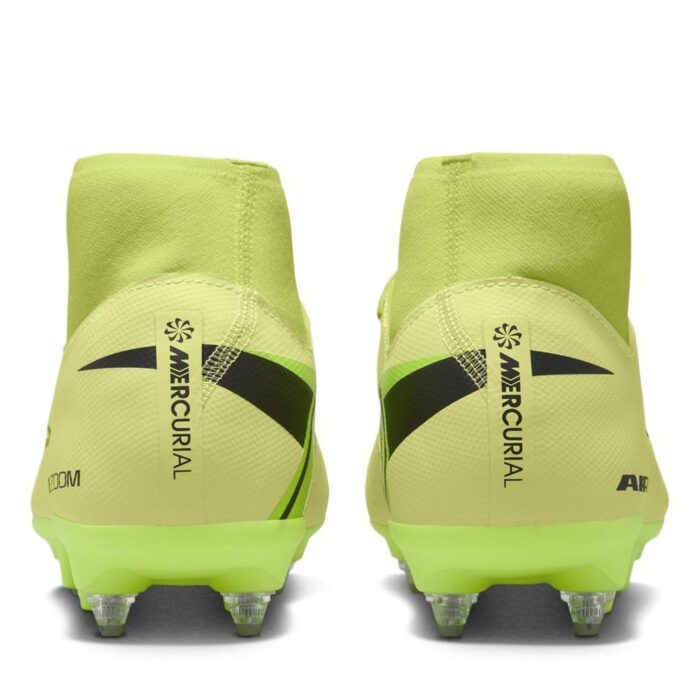 Nike Mercurial Superfly 10 Soft Ground Football Boots – Volt/Crimson – view 5