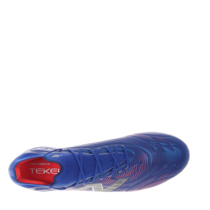 New Balance Mens Tekela Firm Ground Football Boots – Blue/Silver – view 2