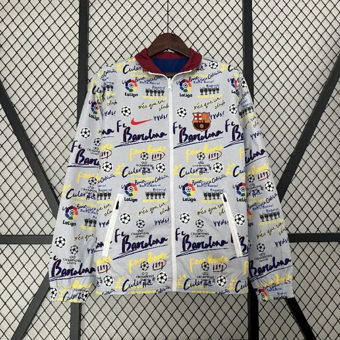 Mens Barcelona 2024 Reversible Jacket - Image 3