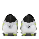 Nike Tiempo Legend 10 Firm Ground Football Boots – Silver/Volt - Image 6