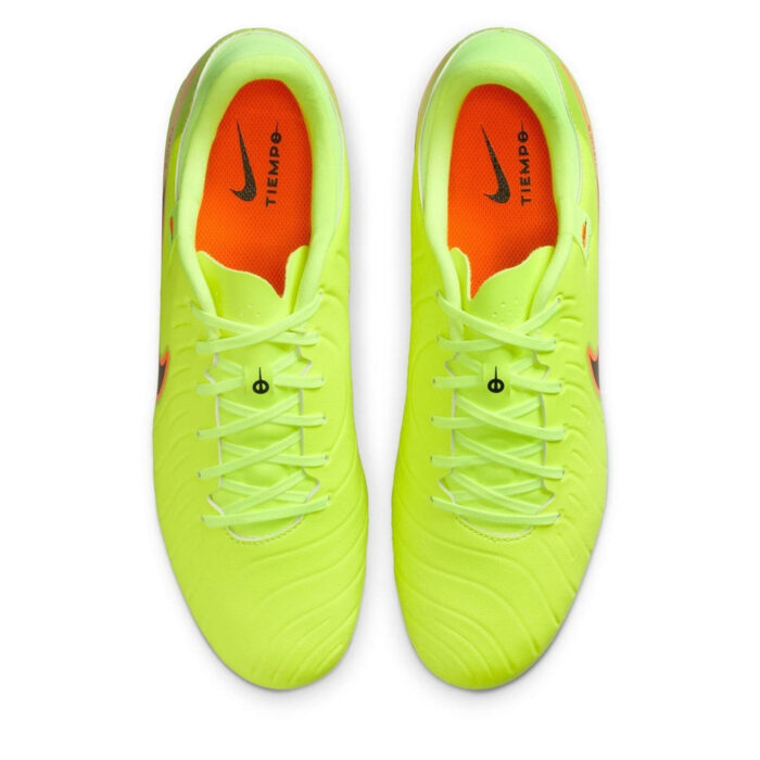 Nike Tiempo Legend 10 Firm Ground Football Boots – Volt/Black – view 6