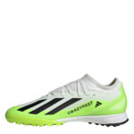 adidas X Crazyfast Turf Football Boots – Wht/Blk/Lemon - Image 2