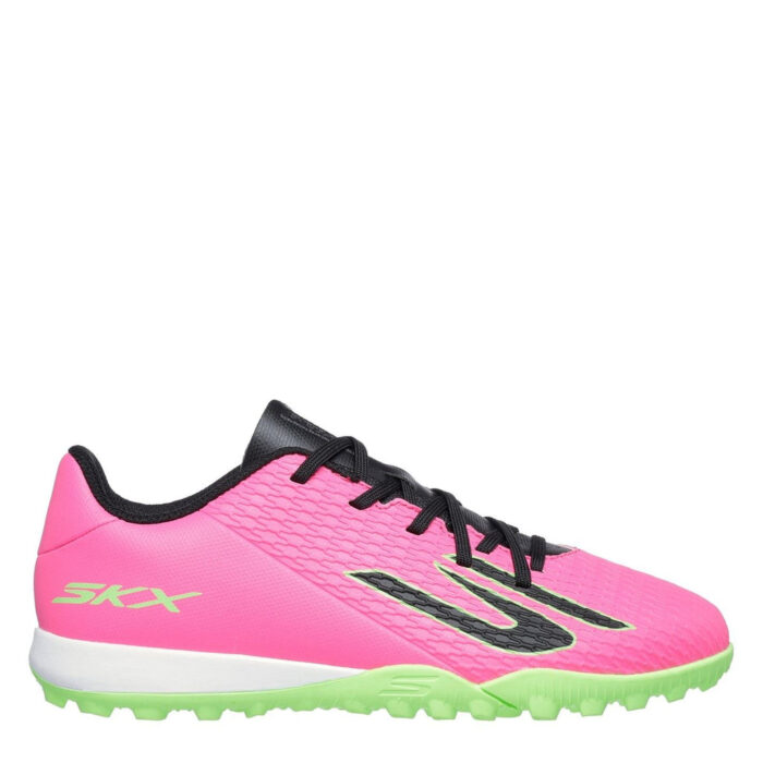 Skechers Skx.1 Junior Turf Football Boots – Pink/Black – view 3