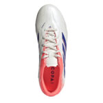 adidas Copa Pure 3 Junior Firm Ground Football Boots – Wht/Blue/Coral – view 5