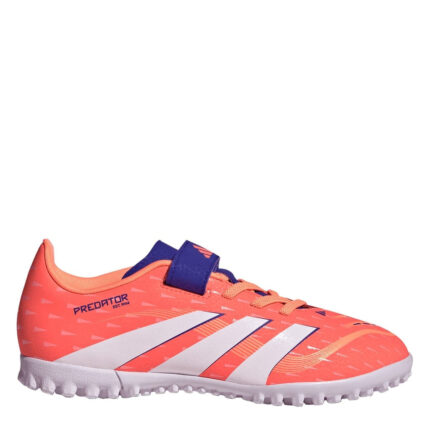 adidas Predator Junior Turf Football Boots – Orange/White
