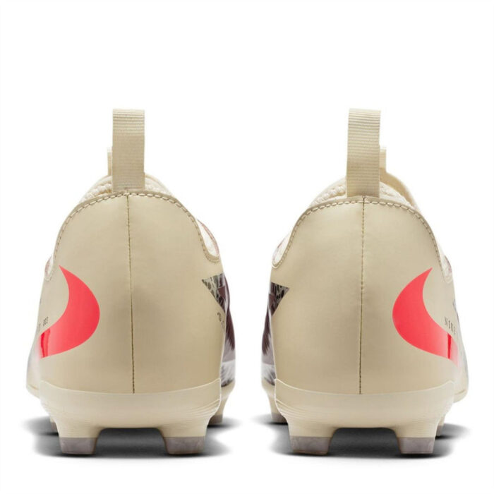 Nike Phantom 6 Junior Firm Ground Football Boots – Burgundy/Print – view 5