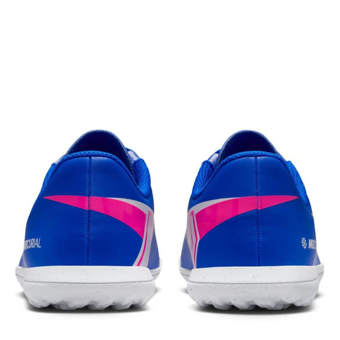 Nike Mercurial Vapor 16 Junior Turf Football Boots – Blue/Wht/Pink – view 5