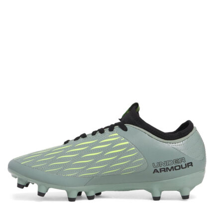 Under Armour Magnetico Junior Firm Ground Football Boots – Silica Green – view 2