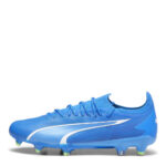 Puma Womens Ultra Ultimates.1 Firm Ground Football Boots – Blue/White – view 2