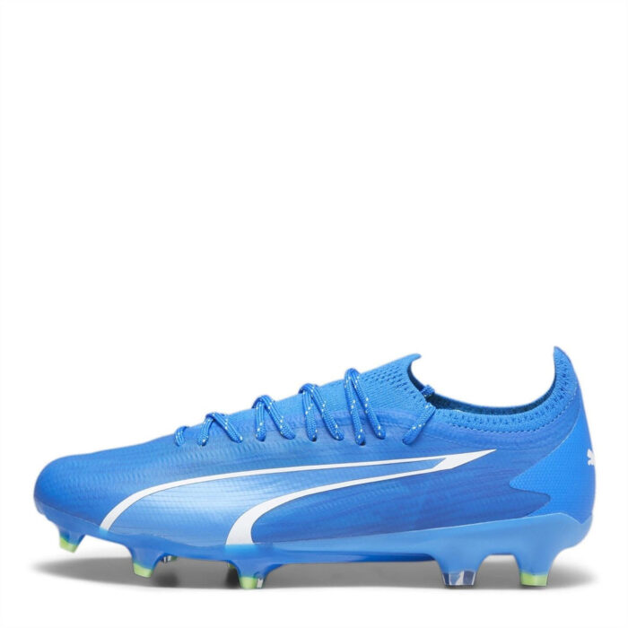 Puma Womens Ultra Ultimates.1 Firm Ground Football Boots – Blue/White – view 2