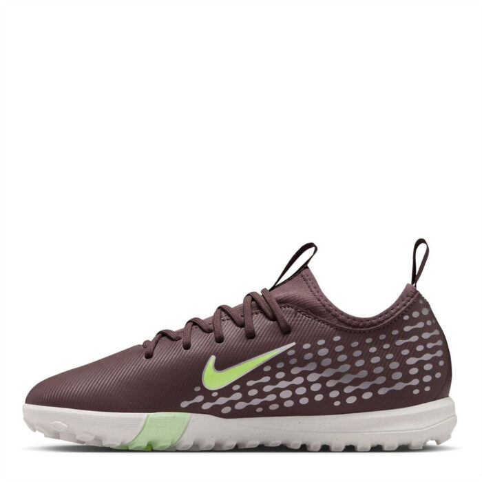 Nike Zoom Mercurial Vapor 16 Junior Turf Football Boots – Plum/Silver – view 3