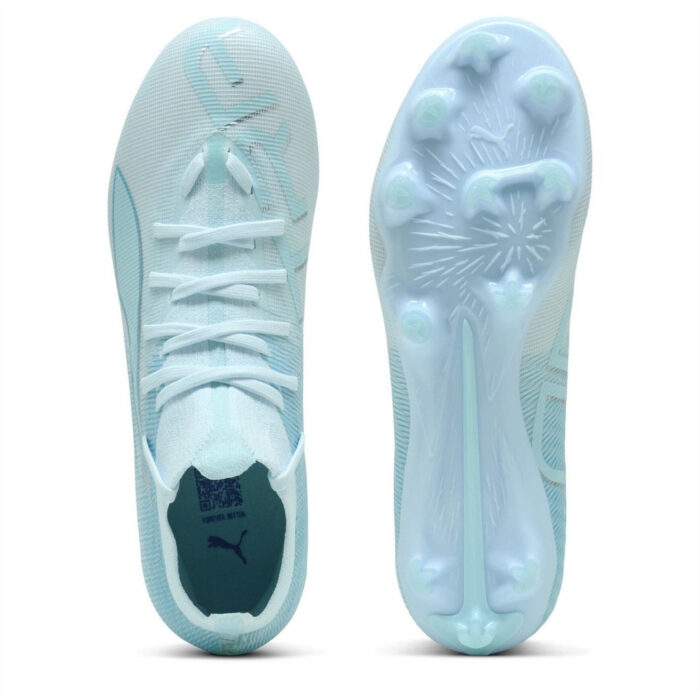 Puma Womens Ultra 5 Firm Ground Football Boots – White – view 3