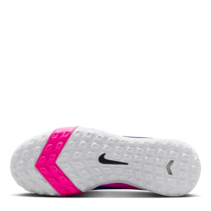 Nike Zoom Mercurial Vapor 16 Junior Turf Football Boots – Blue/Wht/Pink - Image 3