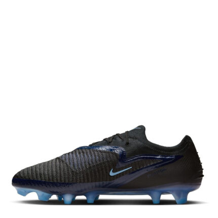 Nike Phantom 6 Low Firm Ground Football Boots – Black/Black – view 2