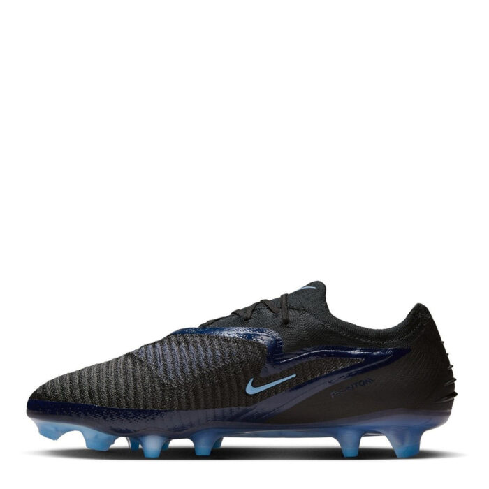 Nike Phantom 6 Low Firm Ground Football Boots – Black/Black – view 2