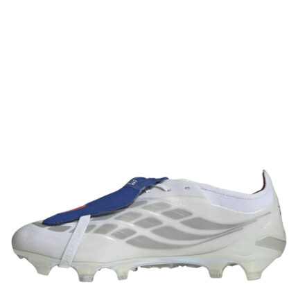 adidas Predator Firm Ground Football Boots – White/Blue – view 2
