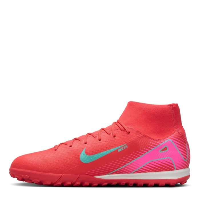 Nike Mercurial Superfly 10 Turf Football Boots – Red/Green - Image 6