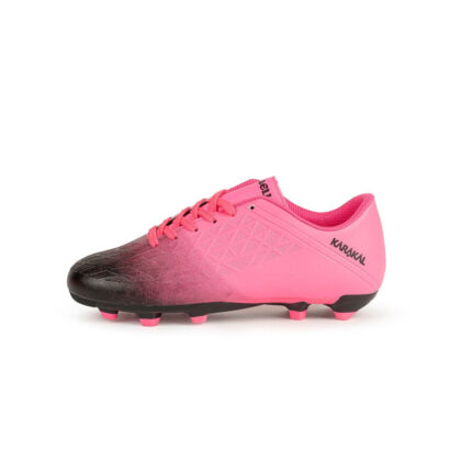 Karakal Gaelic 2 Junior Firm Ground Football Boots – Pink/Black – view 2