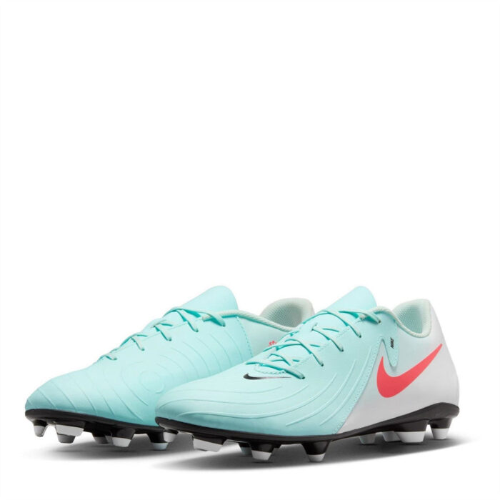 Nike Phantom Gx 2 Firm Ground Football Boots – Mint/Red – view 4