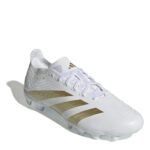 adidas Predator Multi-Ground Football Boots – White/Gold/Wht - Image 3