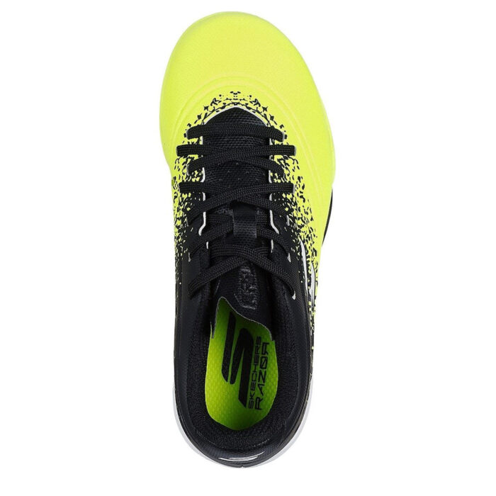 Skechers Razor Junior Turf Football Boots – Yellow/Black – view 5