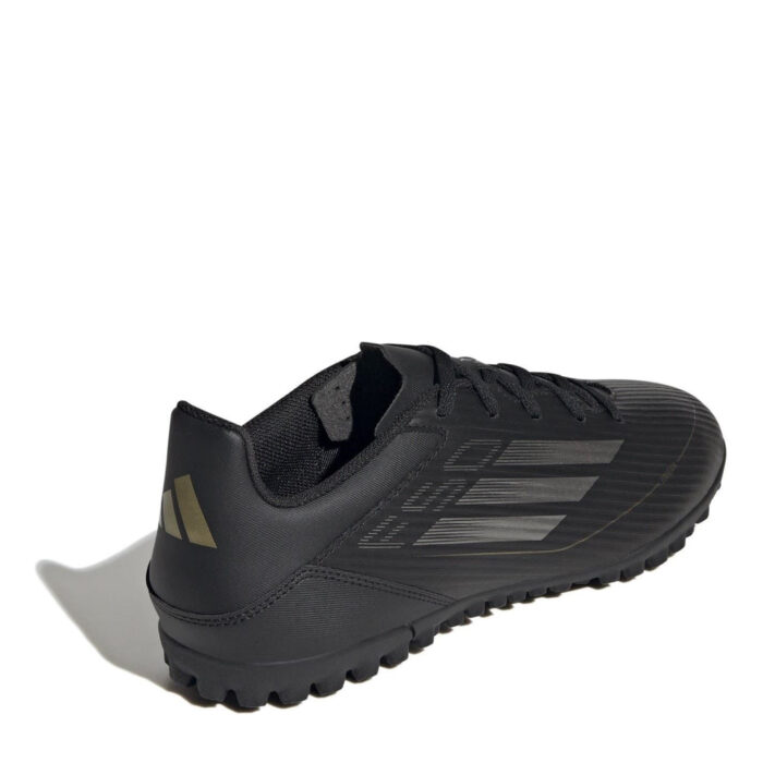 adidas F50 Turf Football Boots – Black/Silver - Image 4