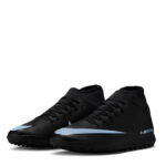 Nike Mercurial Superfly 10 Turf Football Boots – Black/Blue – view 4