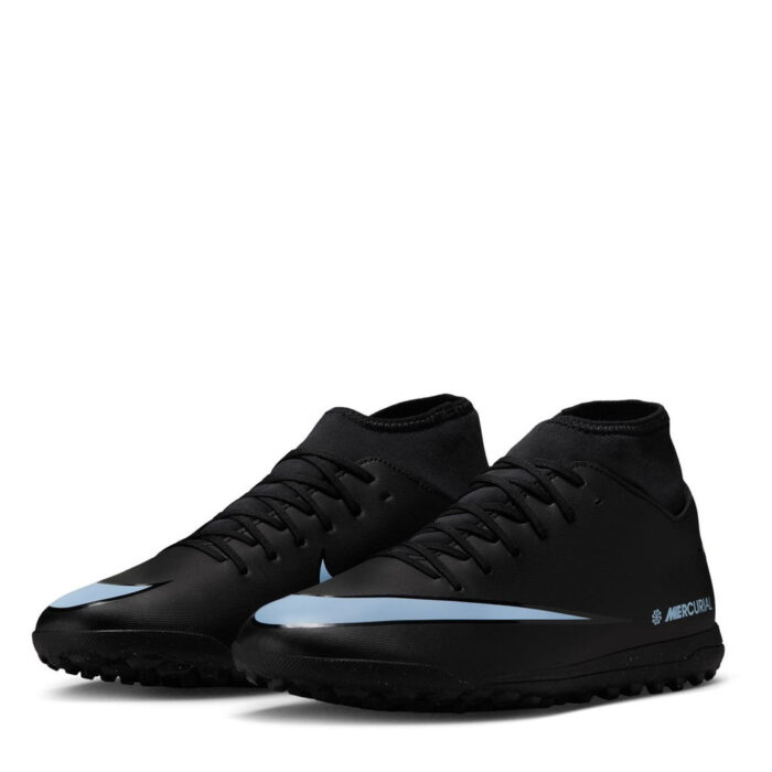 Nike Mercurial Superfly 10 Turf Football Boots – Black/Blue – view 4