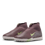 Nike Zoom Mercurial Superfly 10 Junior Turf Football Boots – Plum/Silver – view 4