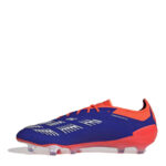 adidas Predator Firm Ground Football Boots – Blue/Wht/Red – view 2