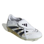adidas Predator Firm Ground Football Boots – White/Blk/Gold – view 3