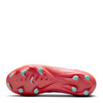 Nike Zoom Mercurial Vapor 16 Junior Firm Ground Football Boots – Red/Green – view 3