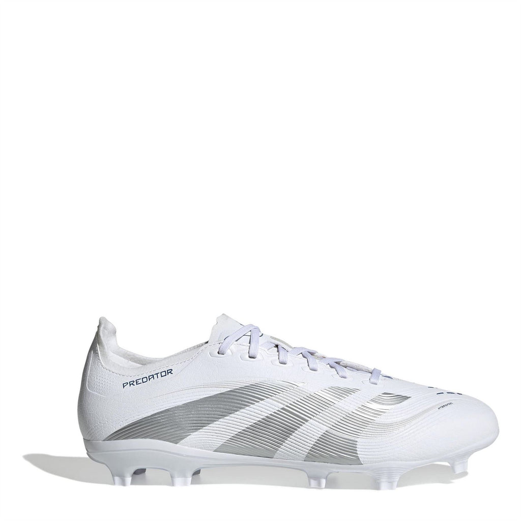 adidas Predator Firm Ground Football Boots – White/Silver adidas Predator Firm Ground Football Boots – White/Silver
