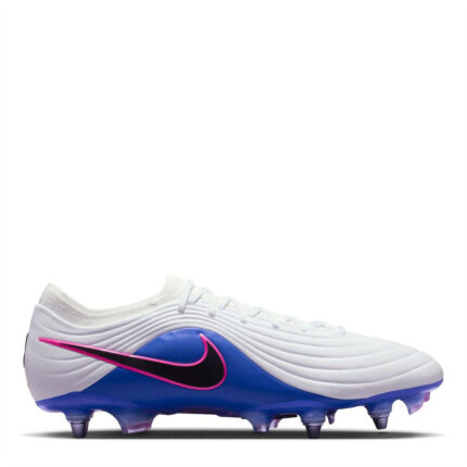 Nike Tiempo Soft Ground Football Boots – Blue/Wht/Pink
