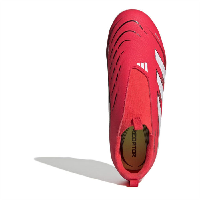 adidas Predator 3 Junior Firm Ground Football Boots – Red/White - Image 5