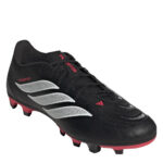 adidas Predator Firm Ground Football Boots – Black/Red – view 3