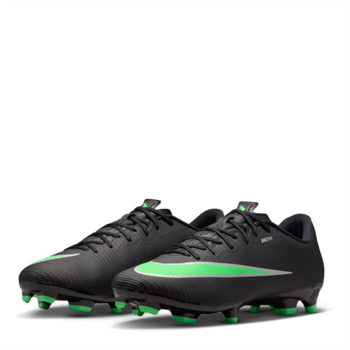 Nike Vapor 17 Firm Ground Football Boots – Black/Green – view 4