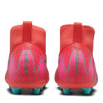 Nike Zoom Mercurial Superfly Junior Artificial Ground Football Boots – Red/Green – view 5
