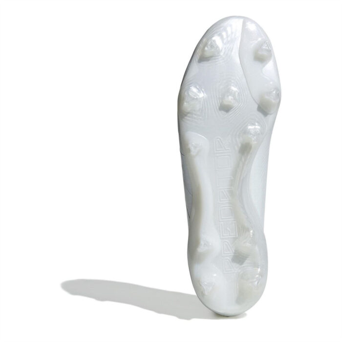 adidas Predator 24 Firm Ground Football Boots – White/Silver – view 6