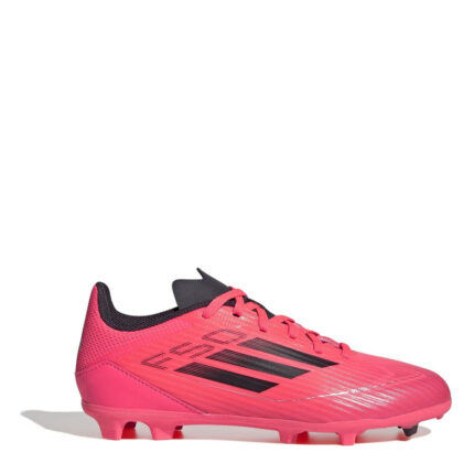 adidas F50 Junior Firm Ground Football Boots – Pink/Black