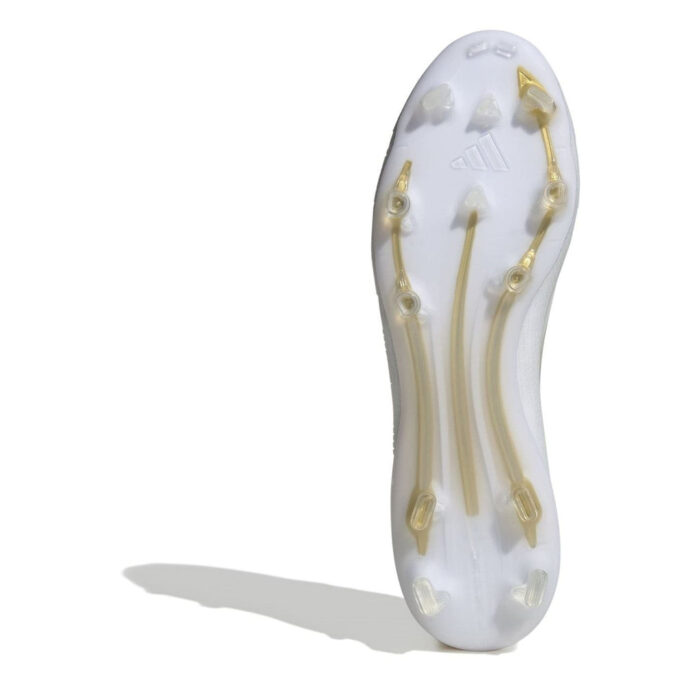 adidas F50 Firm Ground Football Boots – White/Gold/Wht – view 6