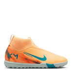 Nike Zoom Mercurial Superfly 10 Junior Turf Football Boots – Orange/Melon