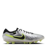 Nike Tiempo Legend 10 Artificial Ground Football Boots – Silver/Volt