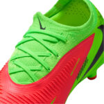 Nike Phantom 6 Junior Multi-Ground Football Boots – Green/Orange – view 6