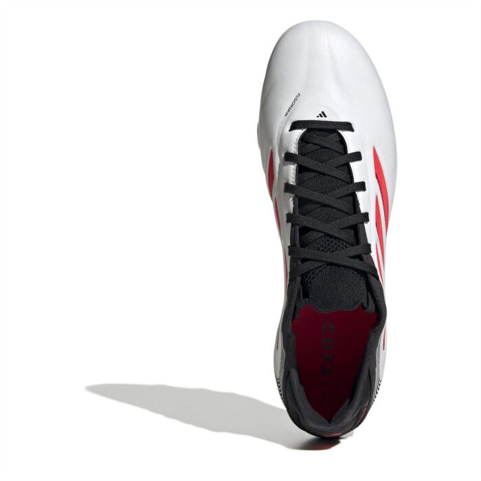 adidas Copa Pure 3 Firm Ground Football Boots – White/Red - Image 5