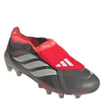 adidas Predator Artificial Ground Football Boots – Grey/Red – view 3