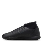 Nike Mercurial Superfly 10 Junior Turf Football Boots – Black/Green – view 2