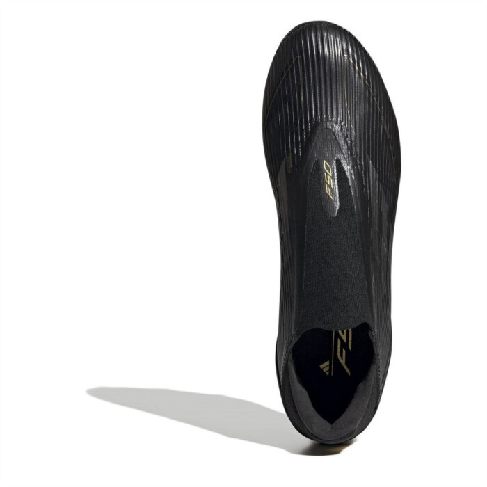 adidas F50 Firm Ground Football Boots – Black/Silver – view 5